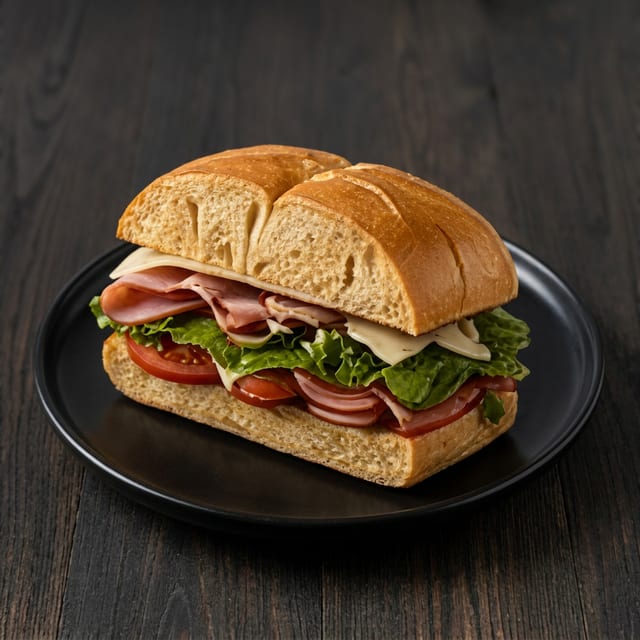 The Dealer's Ham & Swiss.