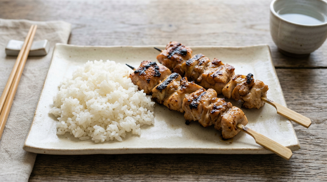 Double Down Teriyaki Skewers.