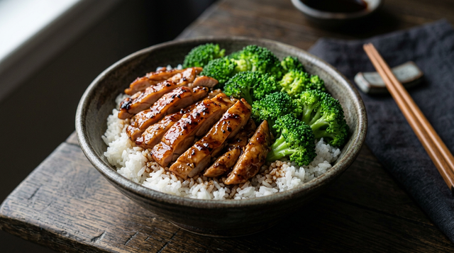 Full House Teriyaki Bowl.