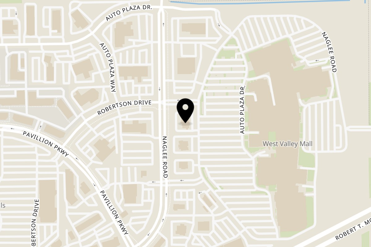 Map showing the location of Jay's Gourmet on 3170 Naglee Rd in Tracy